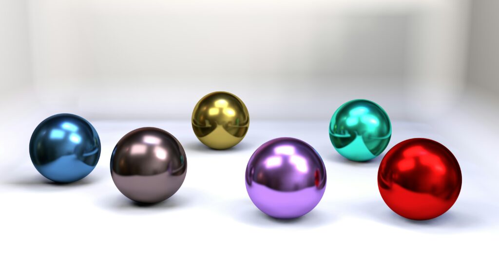Shiny objects